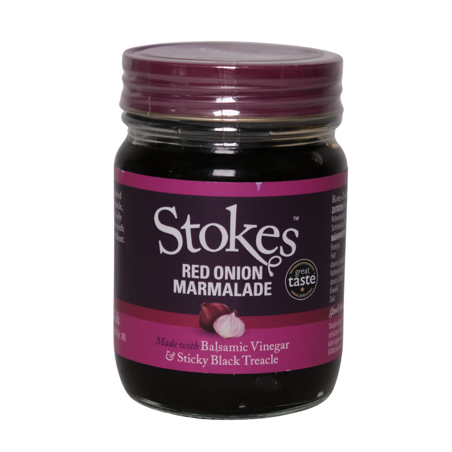 Stokes rote Zwiebel Marmalade 265g