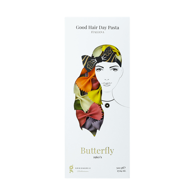 Greenomic Pasta Farfallone Butterfly 1960s 500g | Good Hair Day Pasta