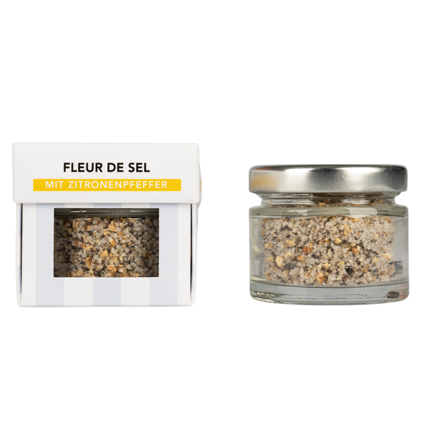 Sel la Vie Bio-Zitronenpfeffer-Meersalz 30g | Fleur de Sel