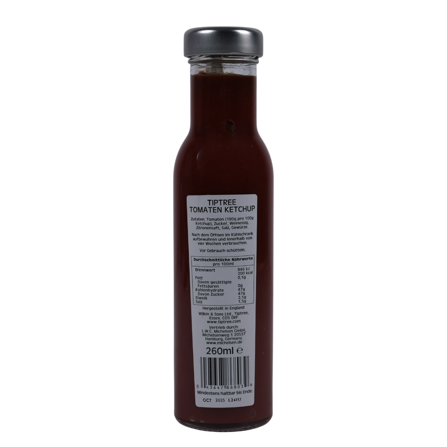 Wilkin & Sons Tiptree Tomaten Ketchup 260ml