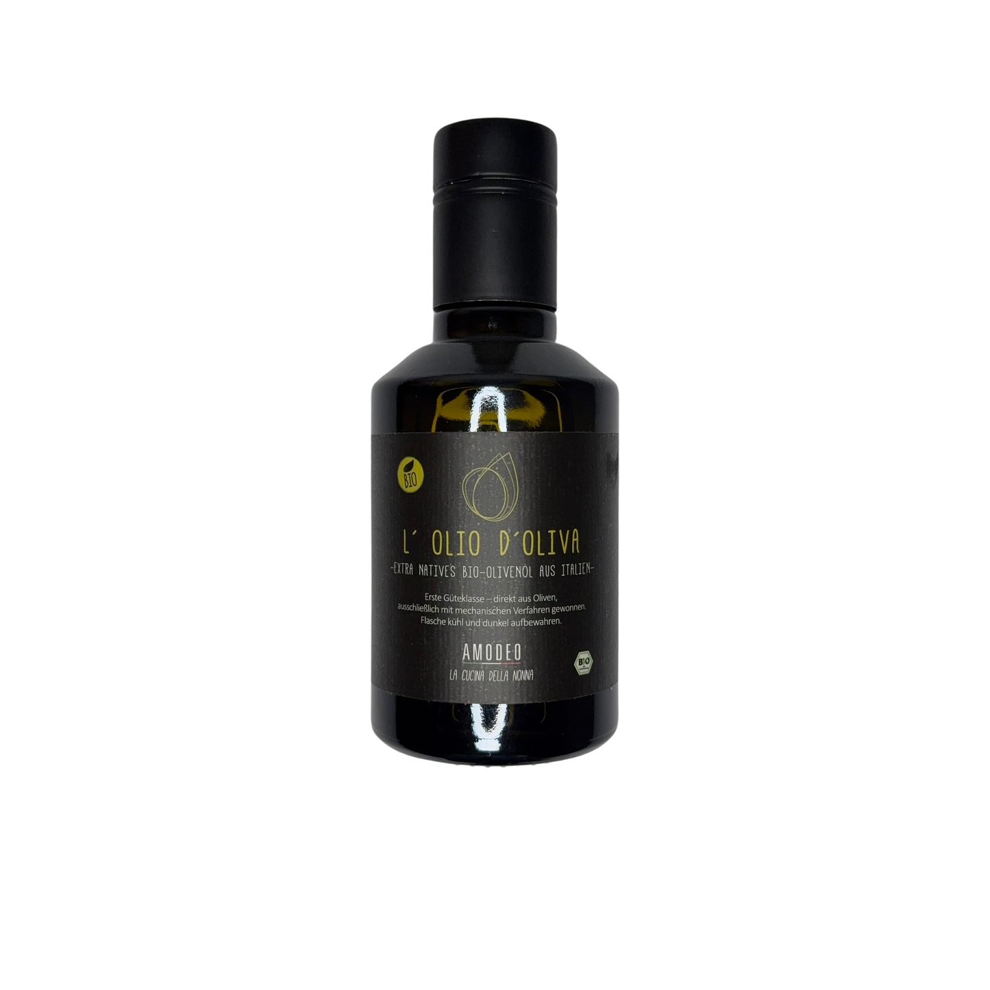 Bio L'Olio d'Oliva 250ml | Bio-Olivenöl | Amodeo |