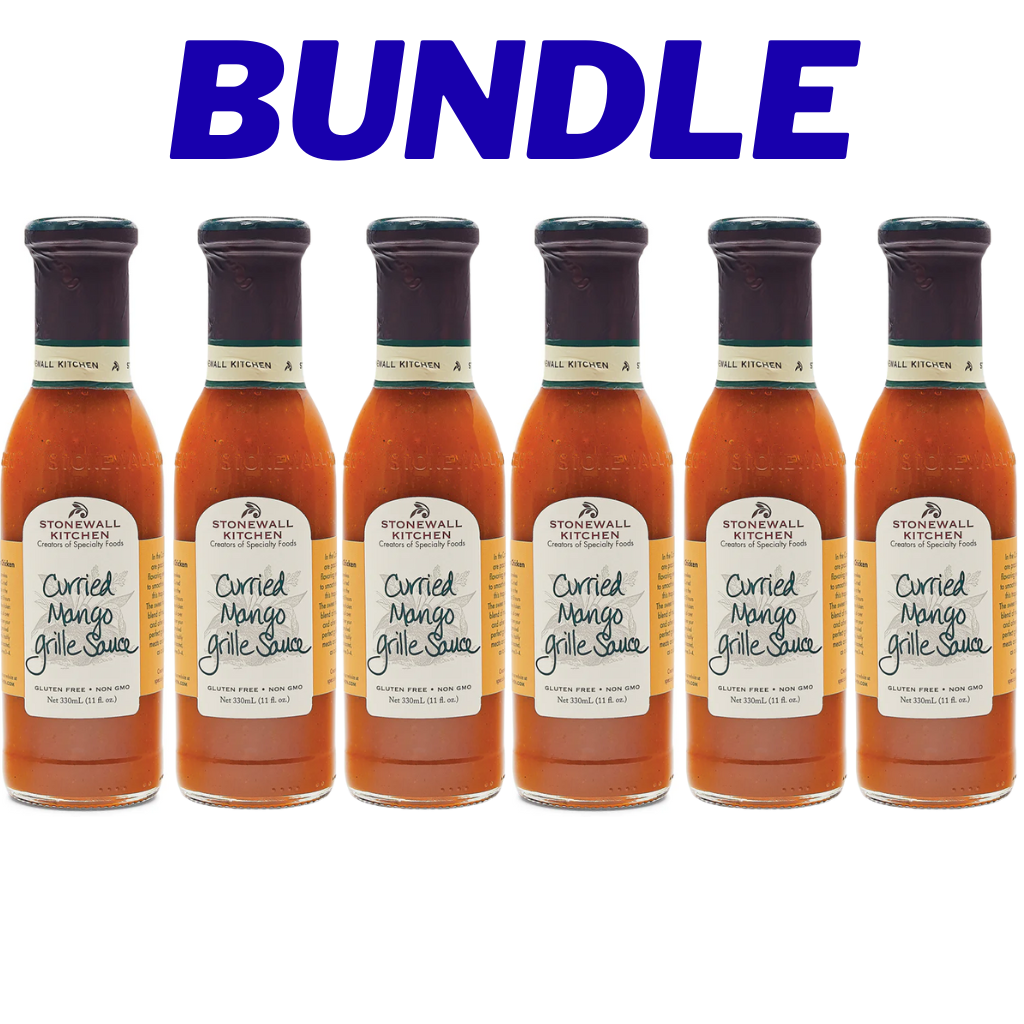 6x Curried Mango grille Sauce Bundle | Stonewall Kitchen