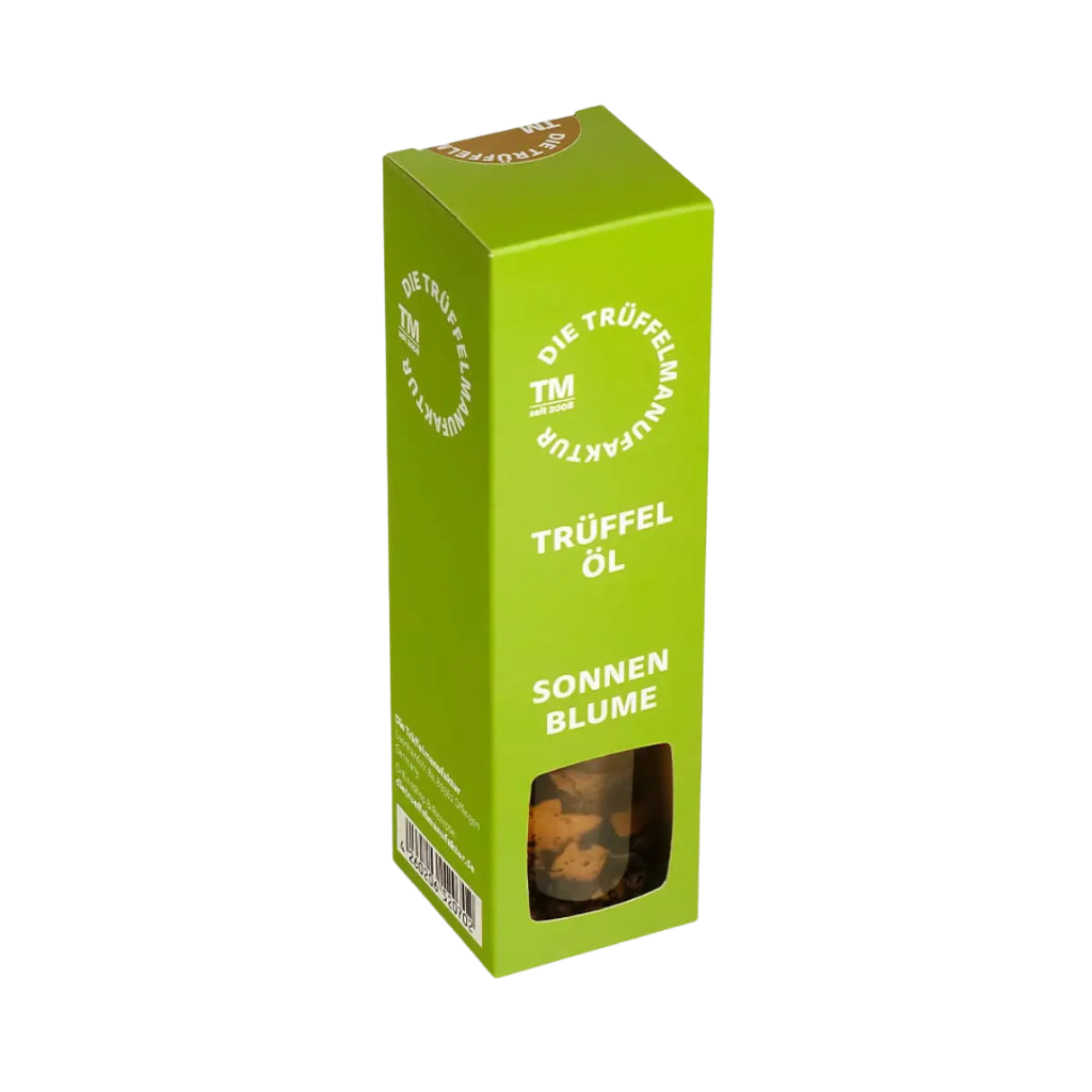 Die Trüffelmanufaktur - Trüffel Sonnenblumenöl 90ml - 10% Trüffelanteil