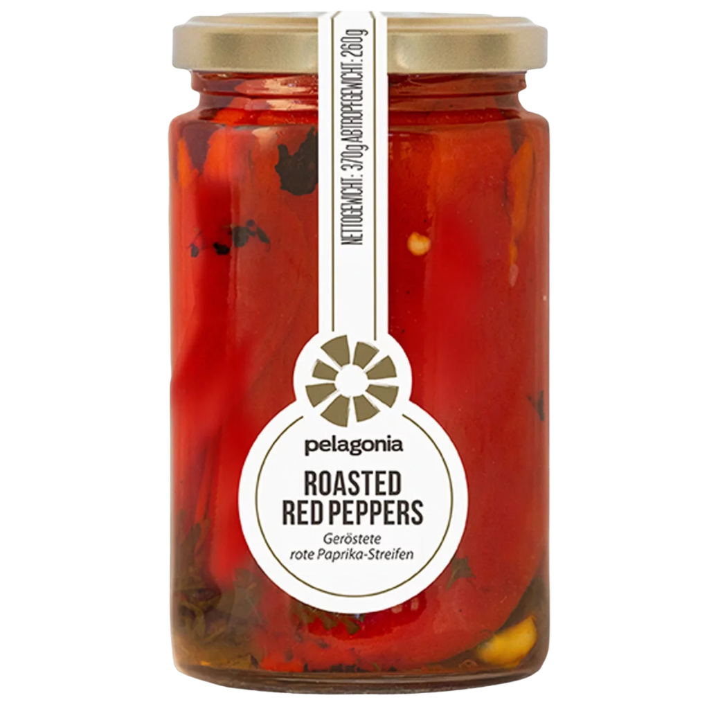 Pelagonia geröstete rote Paprika-Streifen aus Nordmazedonien 370g