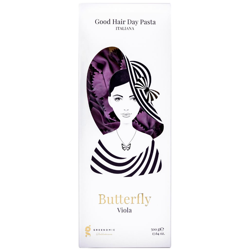 Greenomic Pasta Butterfly Viola 500g | Good Hair Day Pasta