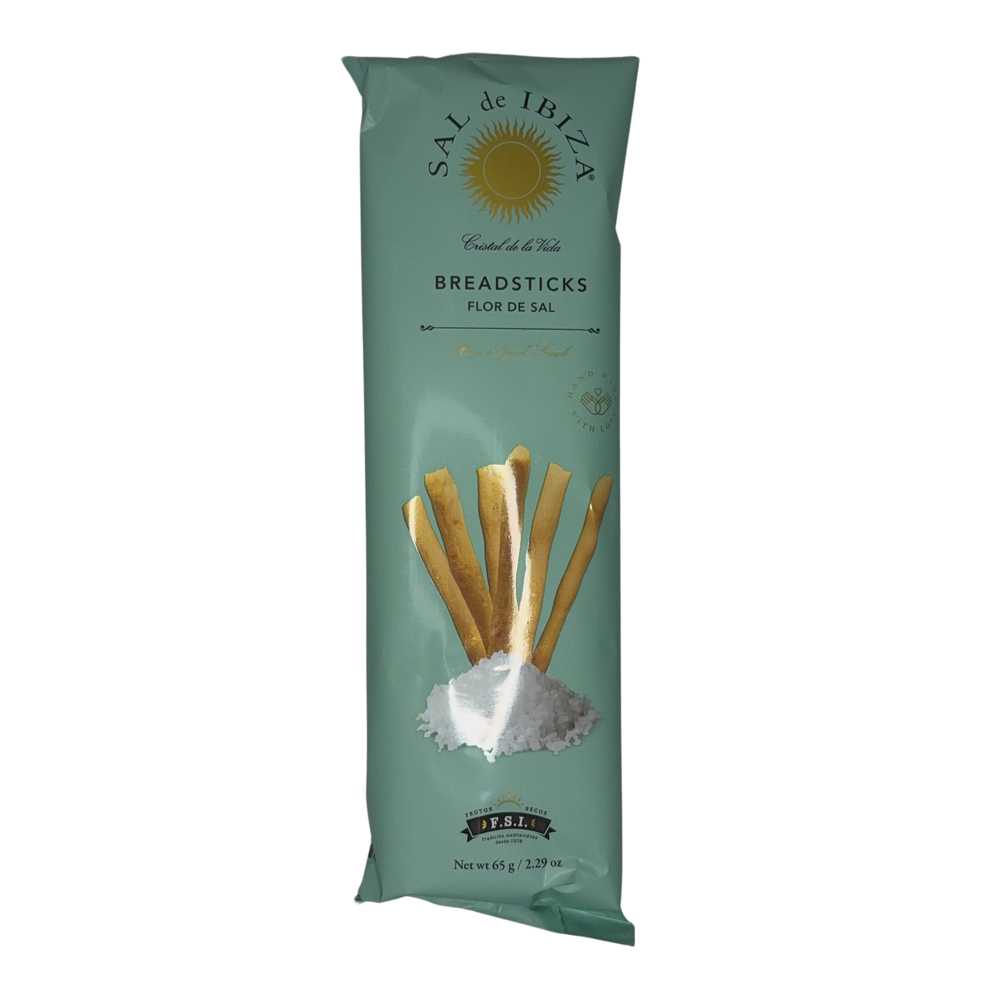 Sal de Ibiza Grissini Brotstangen mit Fleur del Sel 65g
