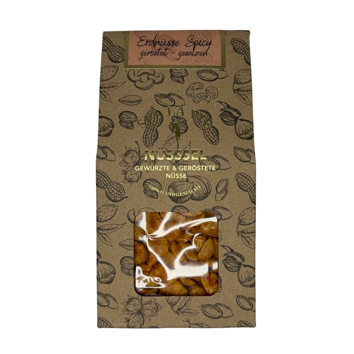 Sel la Vie Bio-Erdnüsse Spicy, geröstet & gesalzen 125g | Fleur de Sel