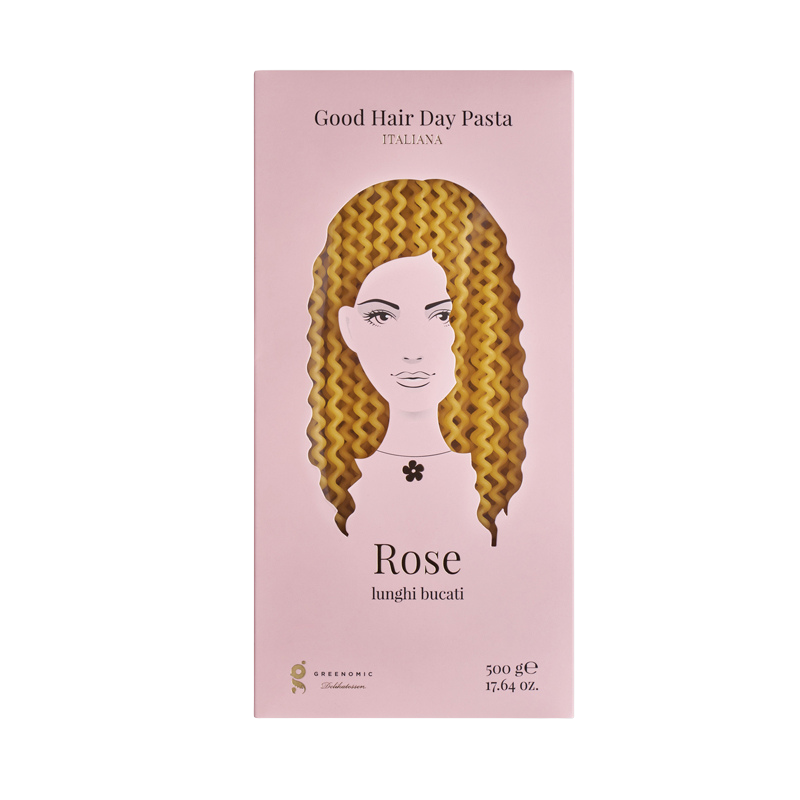 Greenomic Pasta Rose Lunghi Bucati 500g | Good Hair Day Pasta