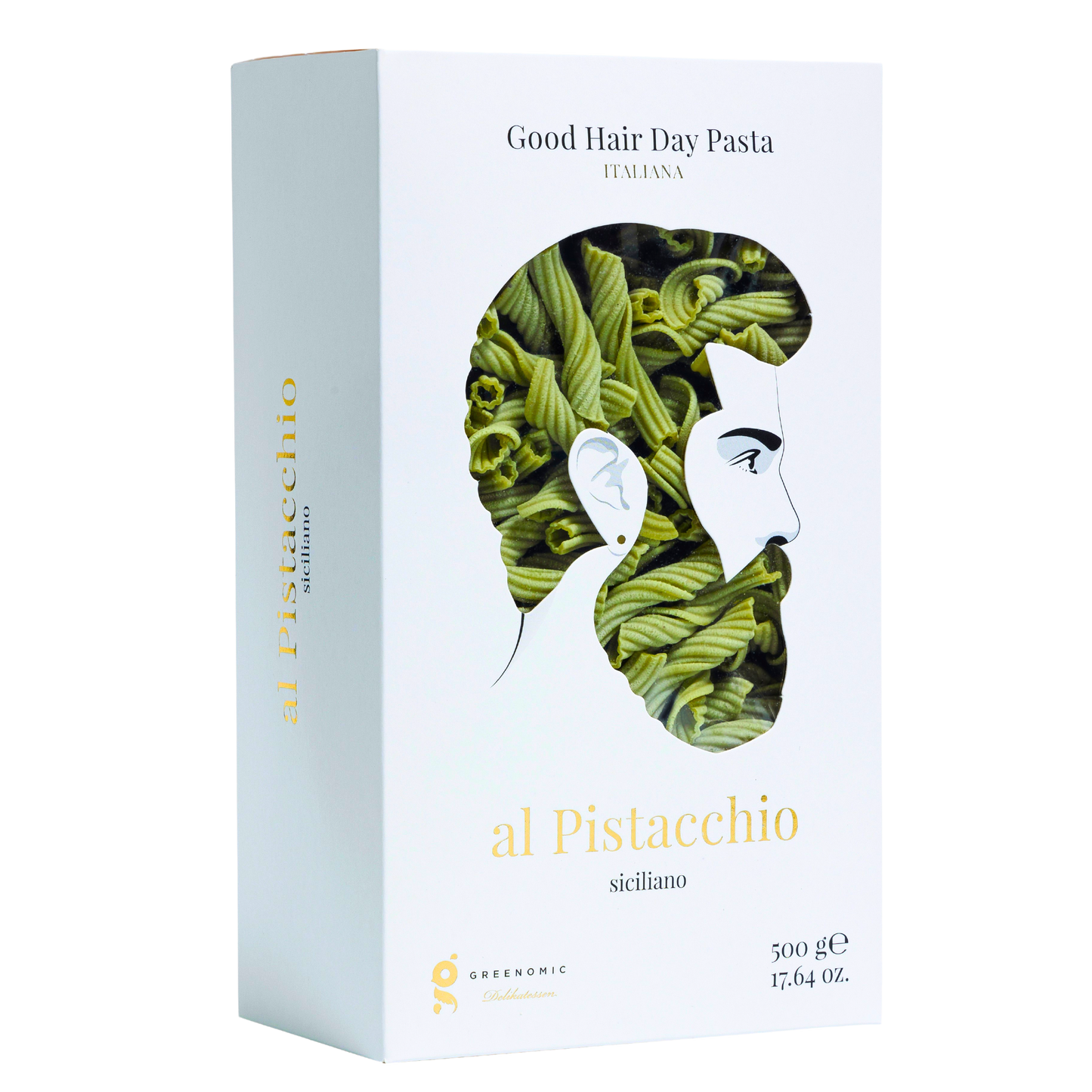 Greenomic Pasta al Pistacchio Siciliano 500g | Good Hair Day Pasta
