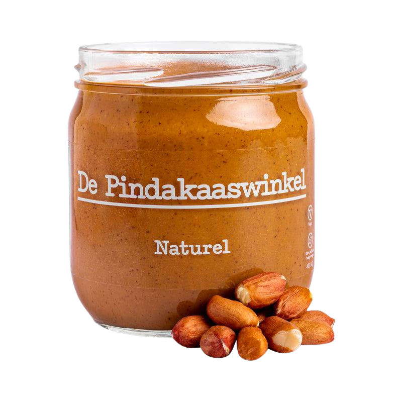 De Pindakaaswinkel Erdnussbutter Natural 420ml