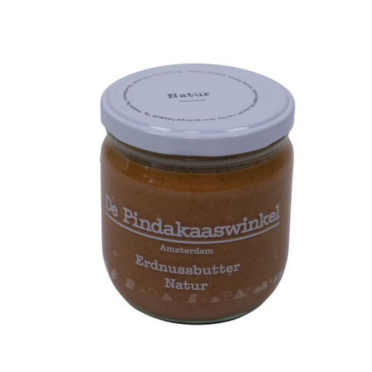 De Pindakaaswinkel Erdnussbutter Natural 420ml