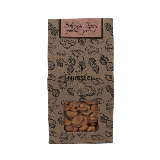 Sel la Vie Bio-Erdnüsse Spicy, geröstet & gesalzen 125g | Fleur de Sel
