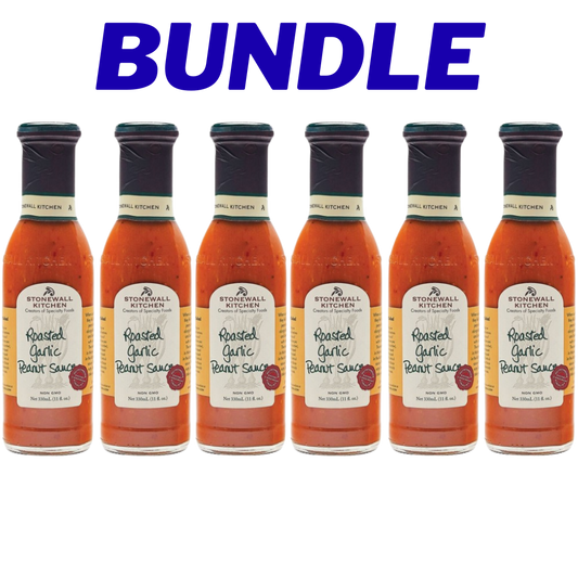 6x Roasted Garlic Peanut Sauce | Stonewall Kitchen