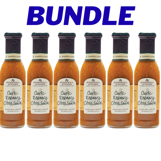 6x Garlic Rosemary Citrus Sauce Bundle | Stonewall Kitchen