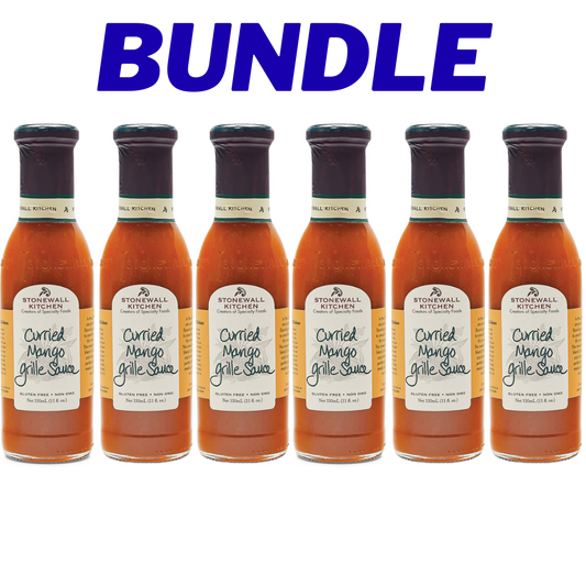 6x Curried Mango grille Sauce Bundle | Stonewall Kitchen
