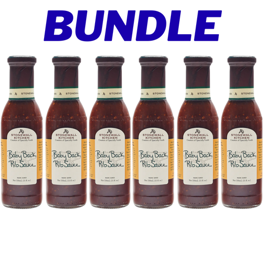 6x Baby Back Rib Sauce Bundle | Stonewall Kitchen