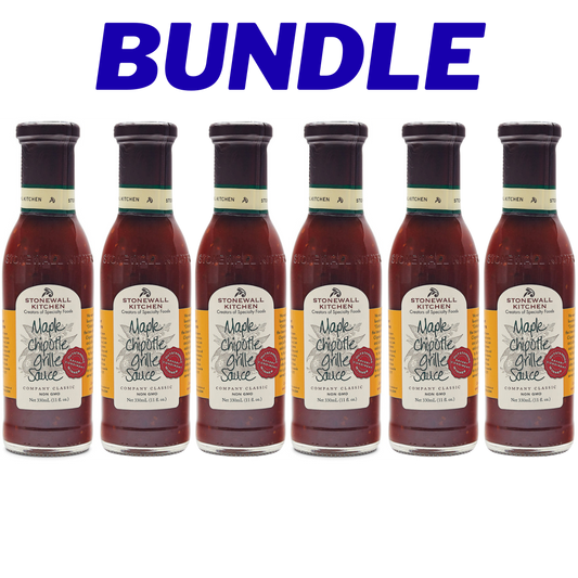 6x Ahornsirup (Maple) Chipotle Grill Sauce Bundle | Stonewall Kitchen