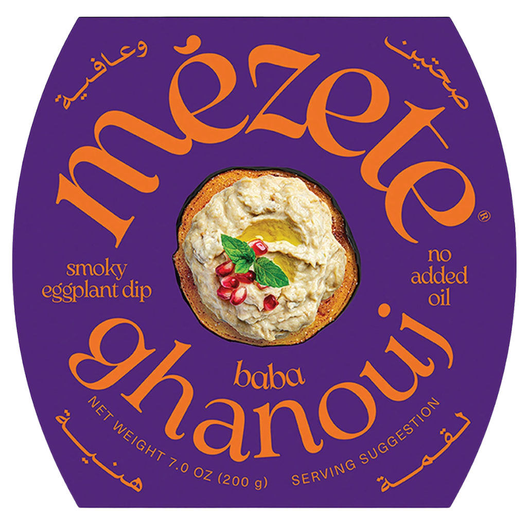 Mezete Gourmet Baba Ghanoush aus Jordanien 200g | Auberginen & Tahini Dip