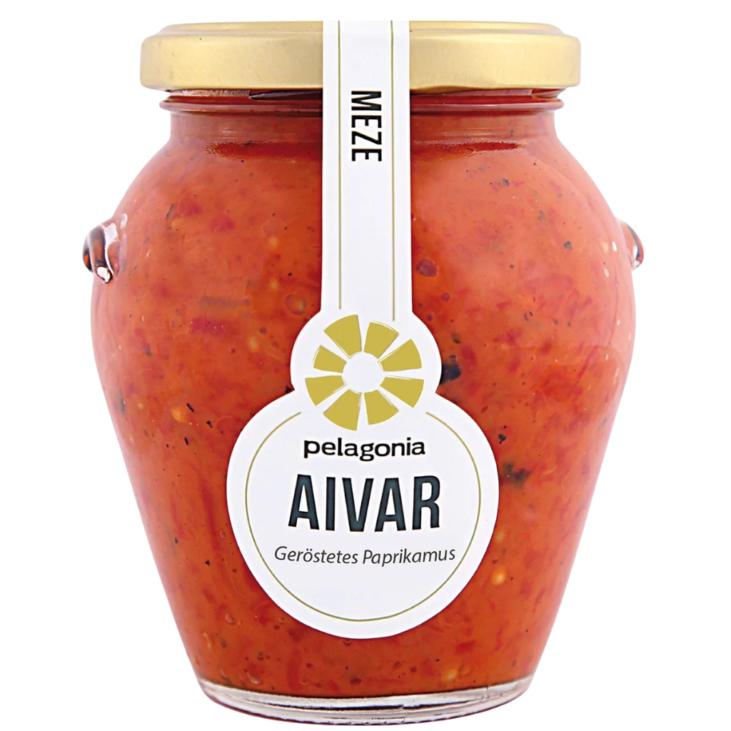 Pelagonia Ajvar / Aivar geröstete Paprika Dip aus Nordmazedonien 314g