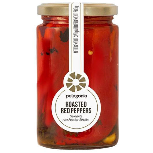 Pelagonia geröstete rote Paprika-Streifen aus Nordmazedonien 370g