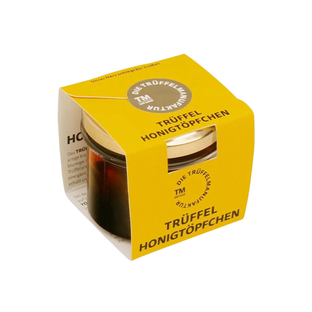 Die Trüffelmanufaktur | Trüffel Honigtöpchen 120g | 10% Trüffelanteil
