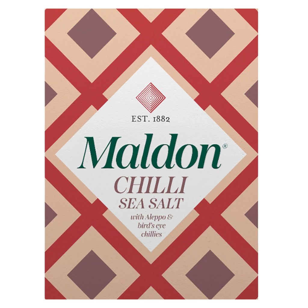 Maldon Chilli Sea Salt 100g | Meersalz Flocken aus England