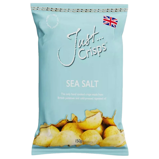 Just Crisps Meersalz Chips aus England 150g