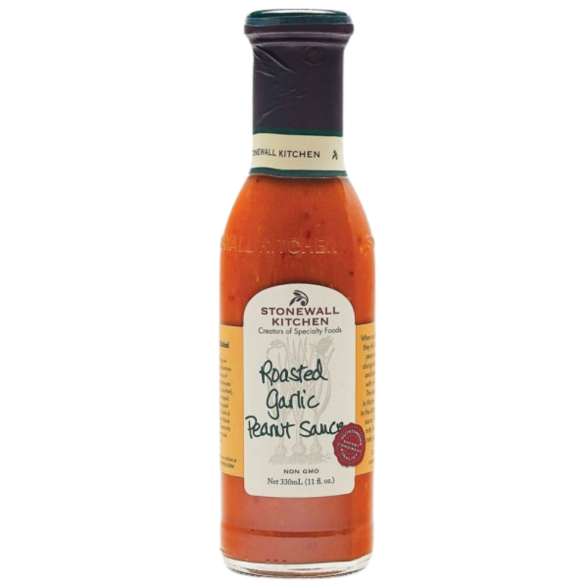 Stonewall Kitchen Erdnuss-Soße Roasted Garlic Peanut Sauce 330ml