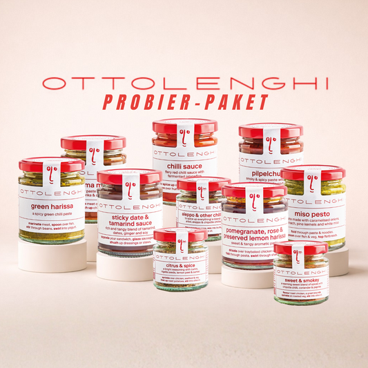 OTTOLENGHI Probier-Paket | 10 Original Saucen, Pasten, Gewürzmischungen