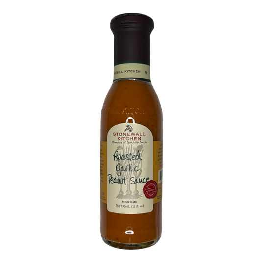 Stonewall Kitchen Roasted Garlic Peanut Sauce 330ml