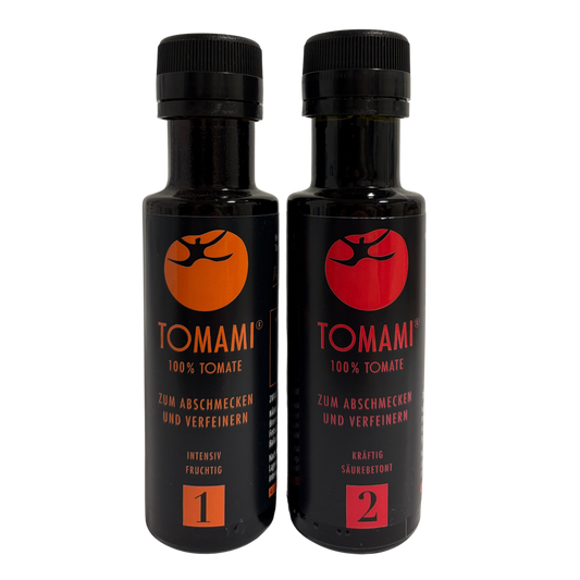 TOMAMI No.1+No.2 Tomatenessenz Bundle | 2x90ml