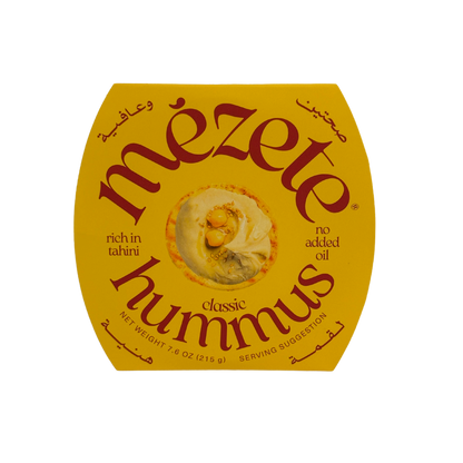 Mezete Gourmet Hummus Natur aus Jordanien 215g