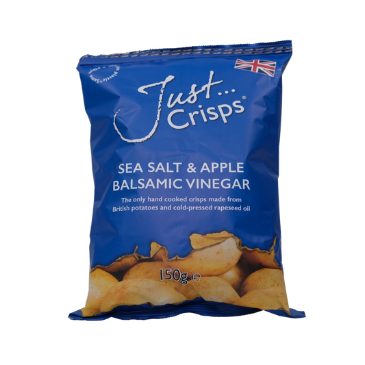 Just Crisps Apfel Balsamico-Essig & Meersalz Chips aus England 150g