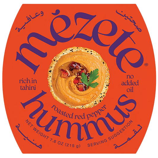 Mezete Gourmet Hummus geröstete Paprika aus Jordanien 215g